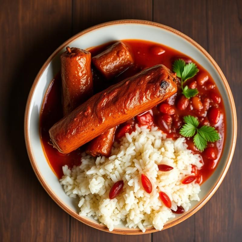 Rougail Saucisses "Péï"